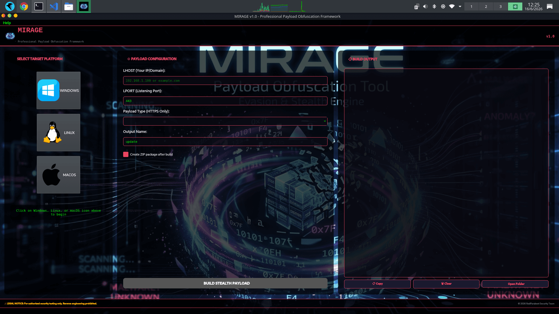 MIRAGE GUI Preview 2